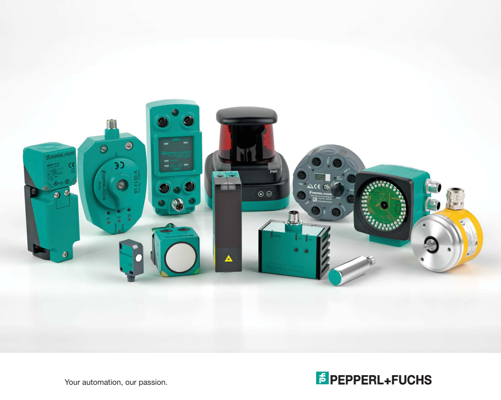 Pepperl Fuchs yenilikçi endüstriyel sensörler
