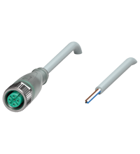 PEPPERL+FUCHS  V1-G-A2-5M-PUR Soketli Kablo (LEDLİ)
